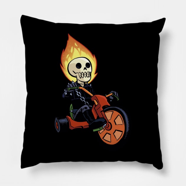 'Lil Ghosty Pillow by Diablo