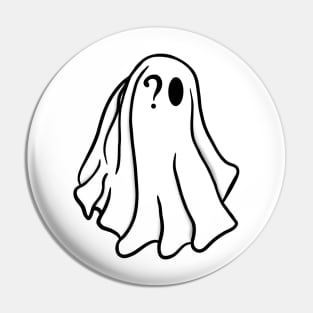 Questionable Ghost Pin