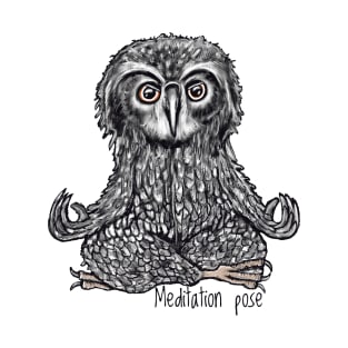 Meditation Owl T-Shirt