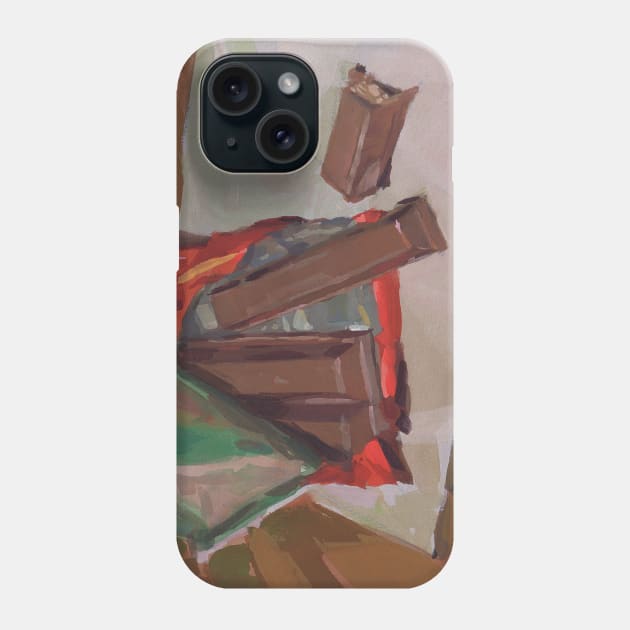 Chocolate bar Phone Case by TheMainloop