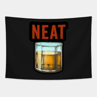 Whiskey Neat Old Fashioned Scotch and Bourbon Drinkers Tapestry