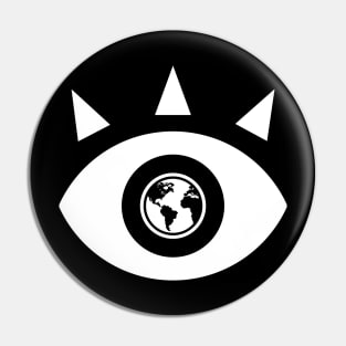 Eye illuminati Pin