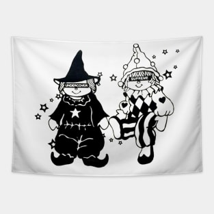 Undercover Clown Dolls Tapestry