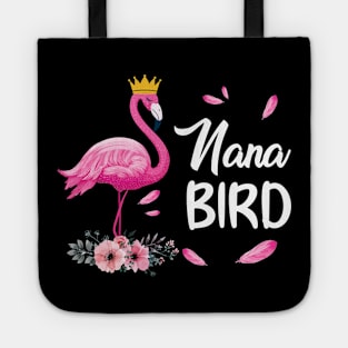 Nana Bird Flamingo Family Matching Gifts Tote