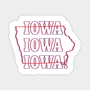 Iowa, Iowa, Iowa! Magnet