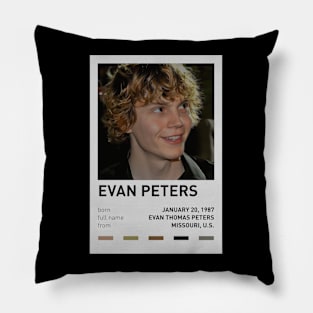 Evan Peters Pillow