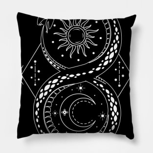 Ouroboros | Pagan Symbol Pillow