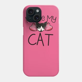 I love my cat Phone Case