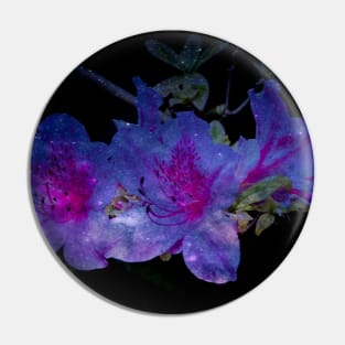 Cosmic flowers Pin