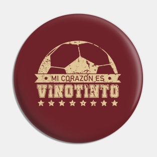 Corazon Vinotinto Pin