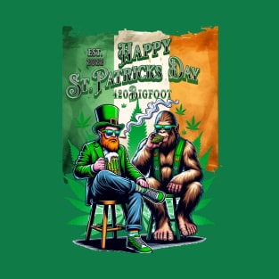 St.Patrick day: 420Bigfoot T-Shirt