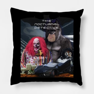 The Nocturnal Detective Superhero Parody Gothic Hero Pillow