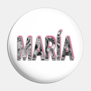 Name MARÍA Pin