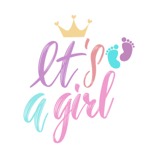 Its a girl gender reveal T-Shirt
