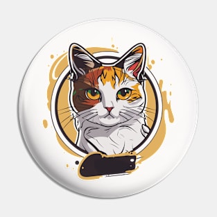 Graffiti Paint Cat Creative Inspiration Pin