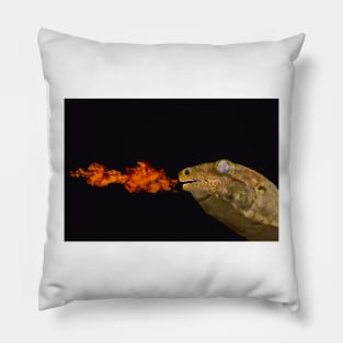 Fire Lizard Pillow