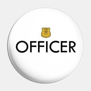 Officer police Pin