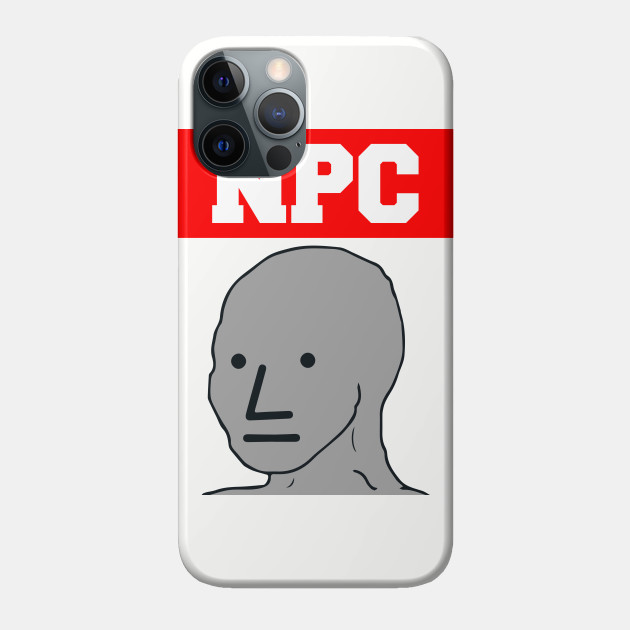 Npc Meme Npc Meme Face Phone Case Teepublic