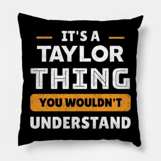 It's taylor thing - Vintage Pillow