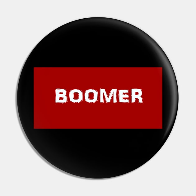 Boomer Pin by MuseMints