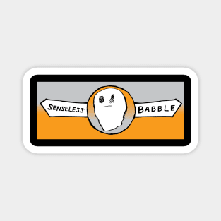 Senseless Babble - Logo Banner Magnet