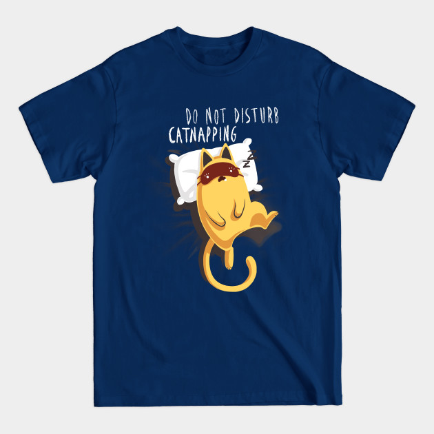 Discover Do not disturb - Cute Funny Kitty - Cat Nap - Computer Work - Cat - T-Shirt