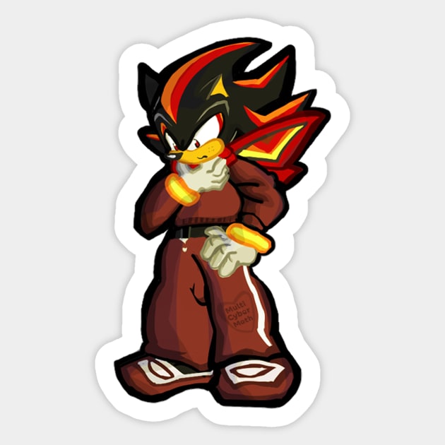 Shadow The Hedgehog Stickers for Sale