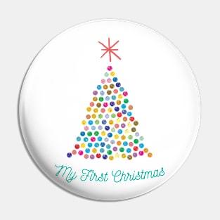 My Frist Christmas Pin