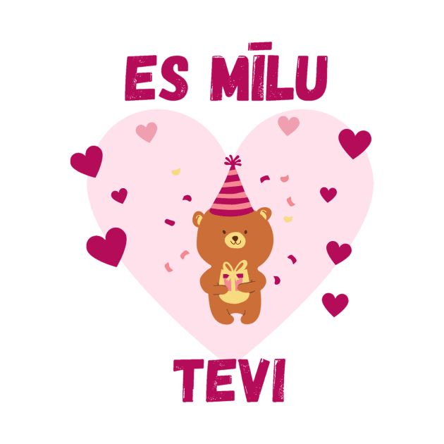 es mīlu tevi - Latviešu by LukjanovArt