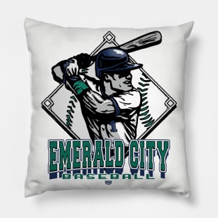 Emerald City Forever Diamond Baseball Pillow