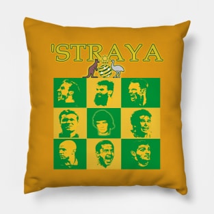 Popart - SOCCEROOS LEGENDS (Alternate Version) - 'STRAYA! Pillow