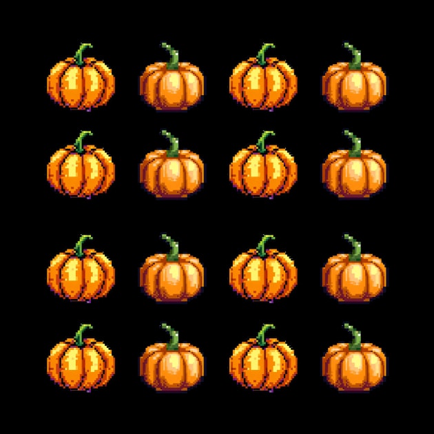 Pumpkin spice pixel art by D.A.P