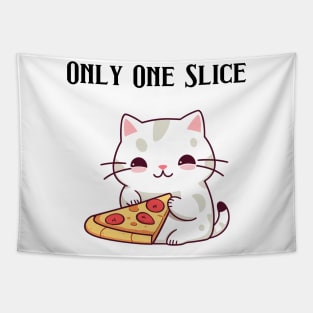 Sweet Cat with Food Tapestry