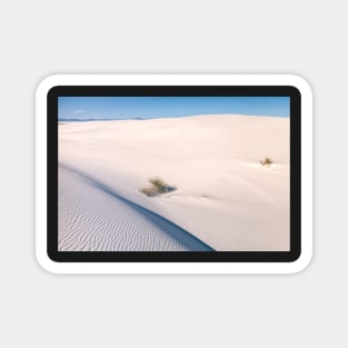 White Sand Dunes Magnet