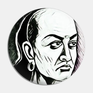 Chanakya Black And white Portrait | Chanakya Artwork 3 Pin