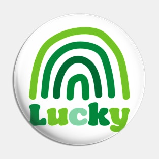 'Lucky' St. Paddy's Day T-Shirt Pin