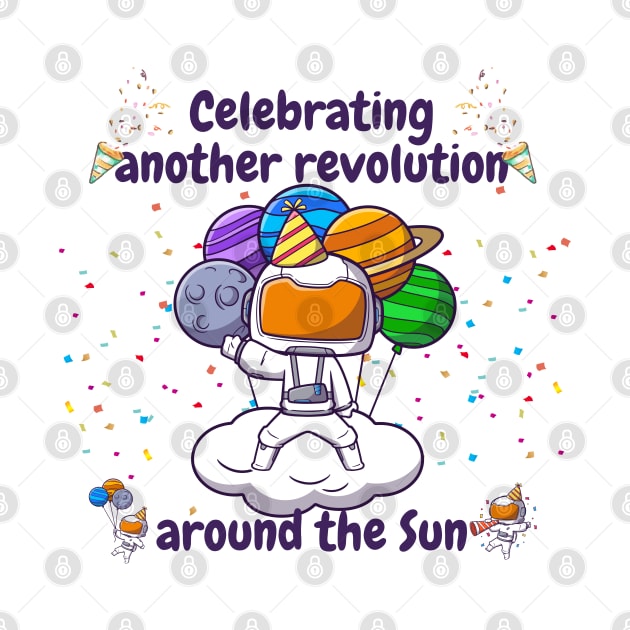 Celebrating another revolution around the sun, celebrating birthday by NoetherSym