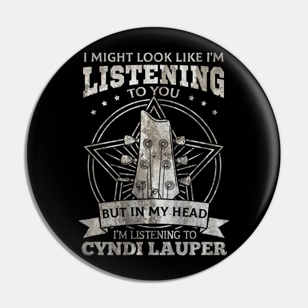 Cyndi Lauper Pin by Astraxxx