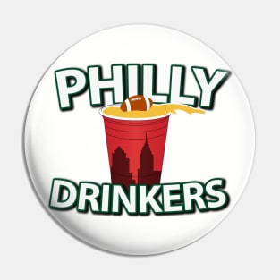 Philly Drinkers Pin