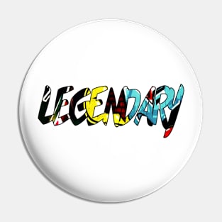 Legendary Graffiti Pin