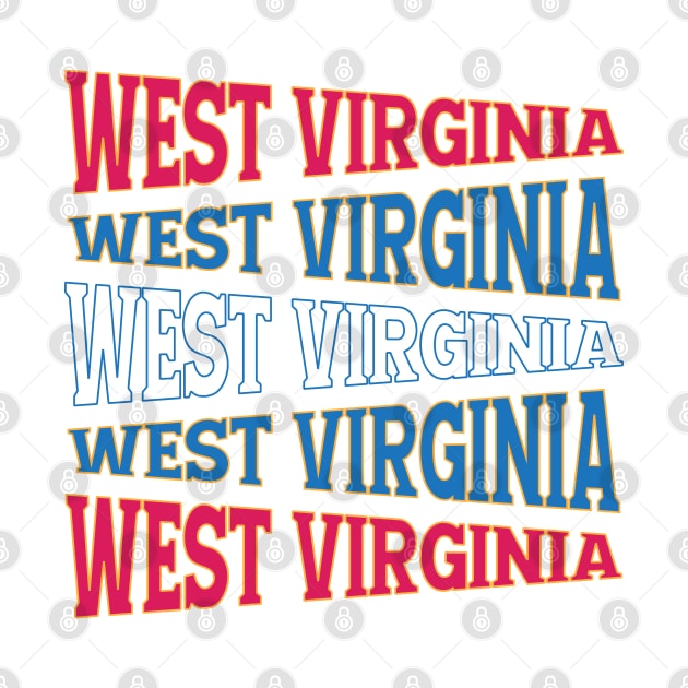 TEXT ART USA WEST VIRGINIA by LAVA-ROMA-NOVA