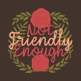 Not friendly enough T-Shirt