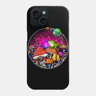 Psychedelic Mushrooms Forest Phone Case