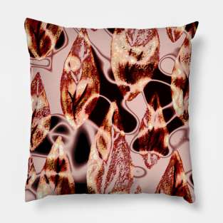 Autumn Glowing Leaves Pillow