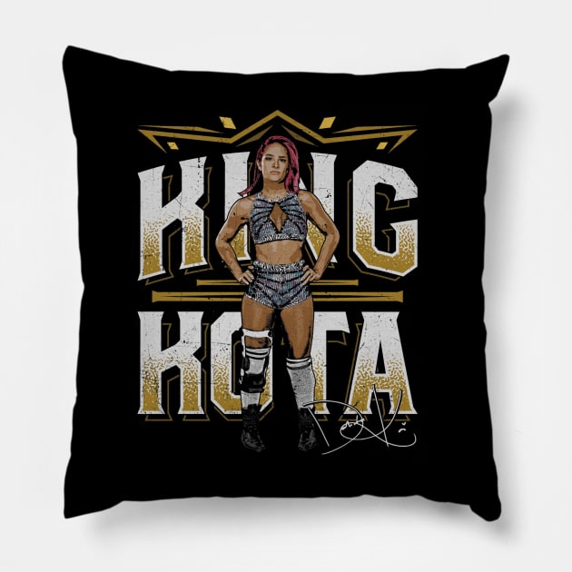 Dakota Kai King Kota Pillow by MunMun_Design