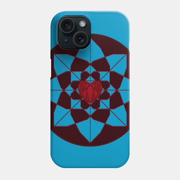 Heart Flower Phone Case by razorcitywriter