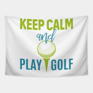 Keep Calm And Play Golf - Golf lover Tapestry