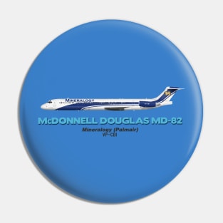 McDonnell Douglas MD-82 - Mineralogy (Palmair) Pin