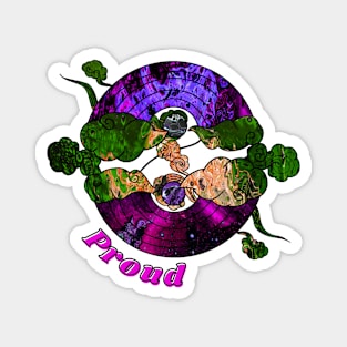 Proud Rainbows - Mystic Bayou Magnet