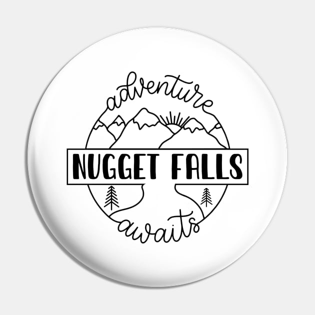 Nugget Falls hiker gift for climber. Perfect present for mother dad friend him or her Pin by SerenityByAlex